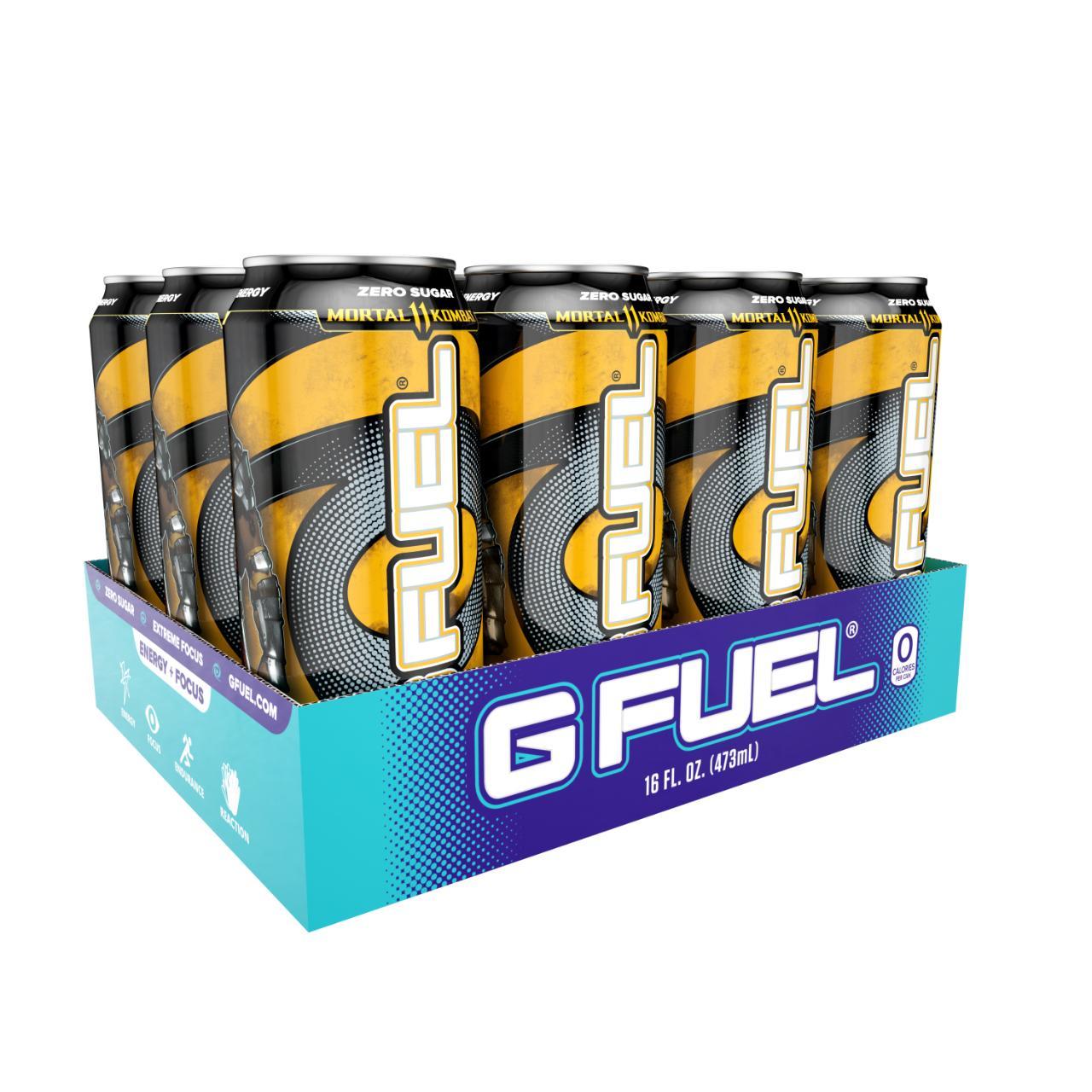 G FUEL Scorpion Sting Latas paquete de 12 G FUEL Scorpion Sting Latas paquete de 12