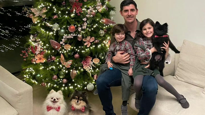 La blanca Navidad de los futbolistas del Madrid La blanca Navidad de los futbolistas del Madrid