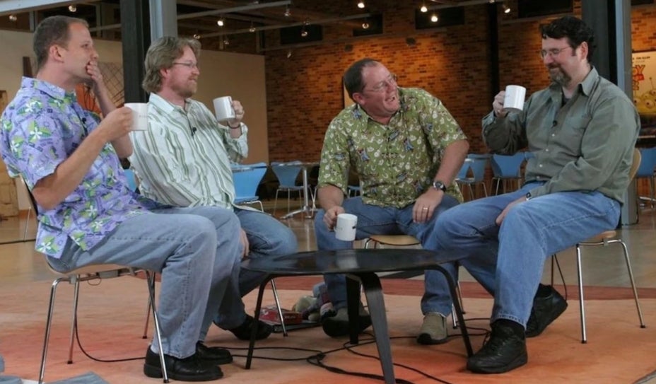 Pixar Pete Docter Joe Ranft