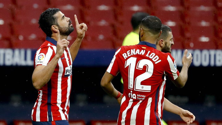 Así son los números de Diego Costa con el Atlético