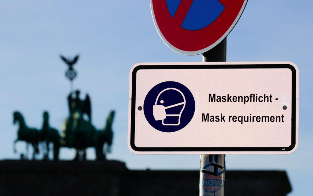 Alemania, en alarma por la amenaza de los negacionistas del Covid-19