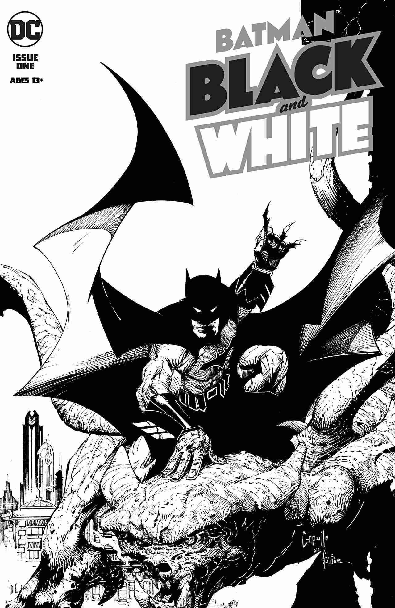 Batman Blanco y Negro # 1 Batman Blanco y Negro # 1
