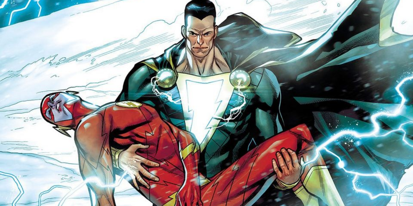 Black Adam es la clave para cargar el flash | Screen Rant