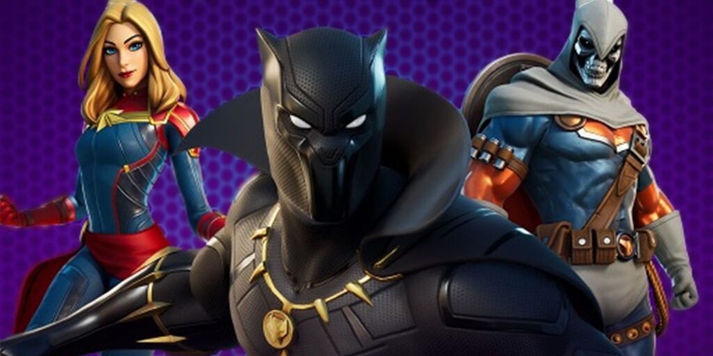 Black Panther, Captain Marvel y Taskmaster Fortnite Skins se han filtrado