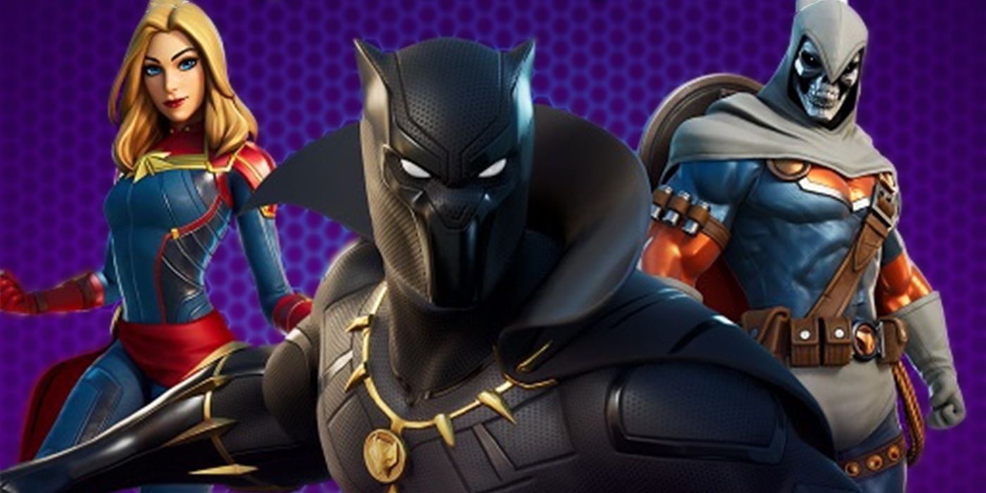 Black Panther, Captain Marvel y Taskmaster Fortnite Skins se han filtrado