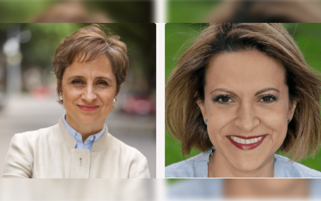 Carmen Aristegui charla con Jineth Bedoya, en la Conferencia Mundial de Libertad de Prensa | Conéctate