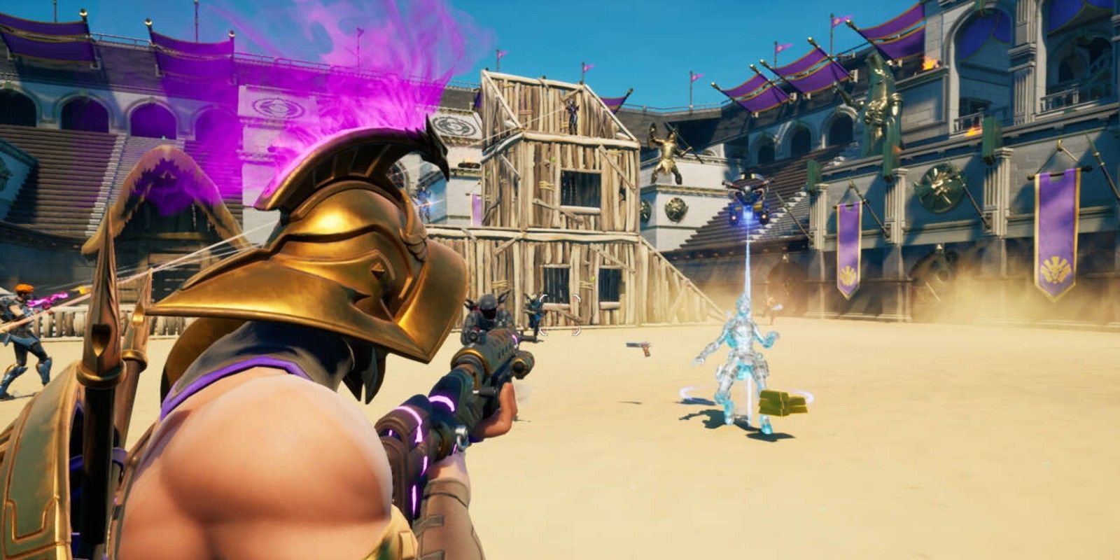 Cómo escabullirse por las arenas en Fortnite (temporada 5)