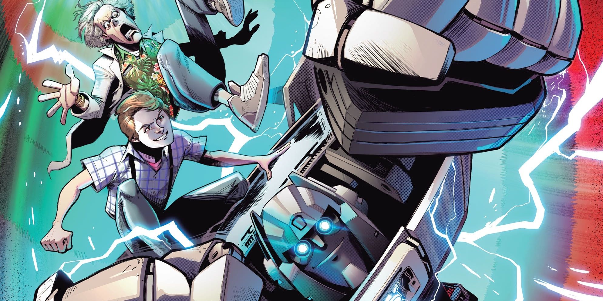 DeLorean de Back To The Future era en realidad un Decepticon de Transformers