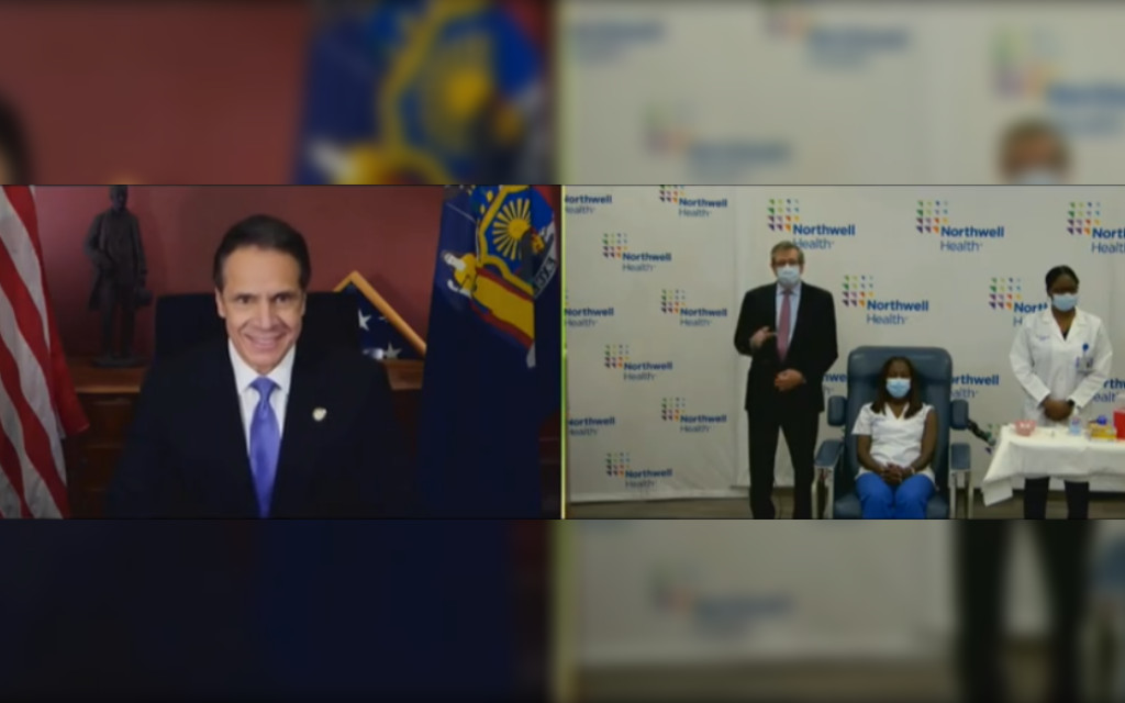 EU arranca campaña de vacunación anti-Covid; aplican primera dosis en Nueva York | Video