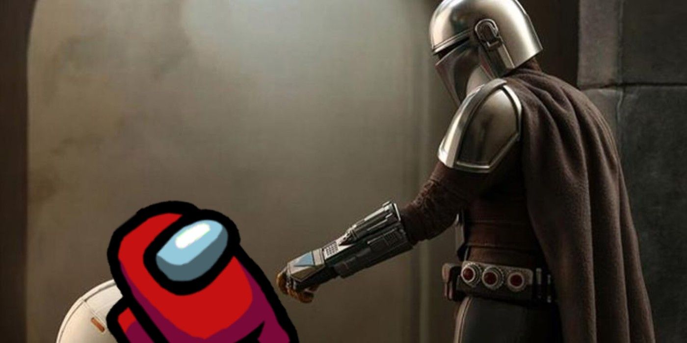 Entre nosotros, los compañeros de tripulación con trajes mandalorianos son bastante buenos para Star Wars