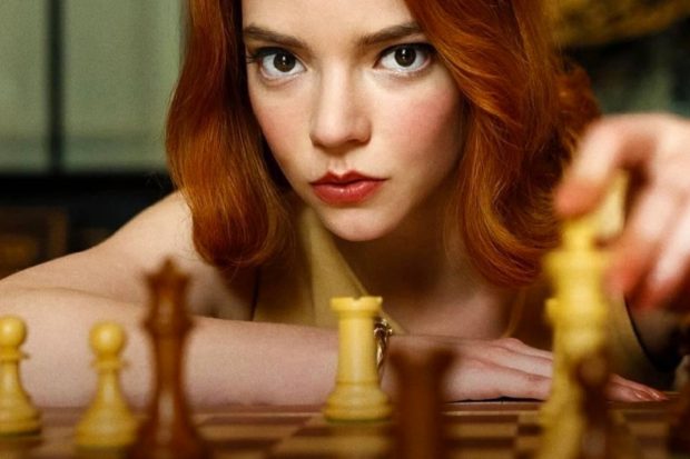 Serie 'Gambito de dama'./Netflix