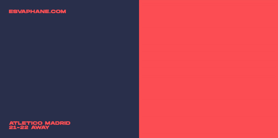 Detalles filtrados de la segunda equipación del Atlético de Madrid 21/22.