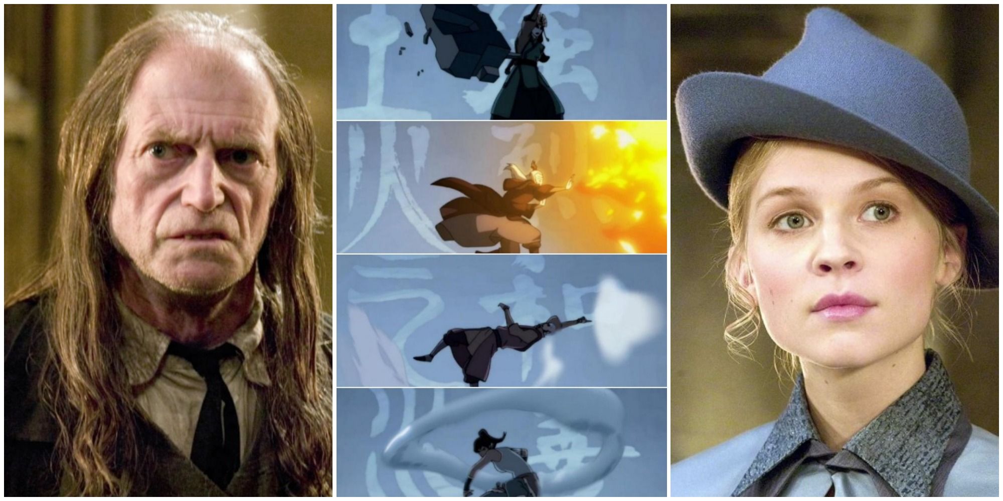 Harry Potter: ¿Qué elemento (Avatar) se doblaría cada personaje secundario?