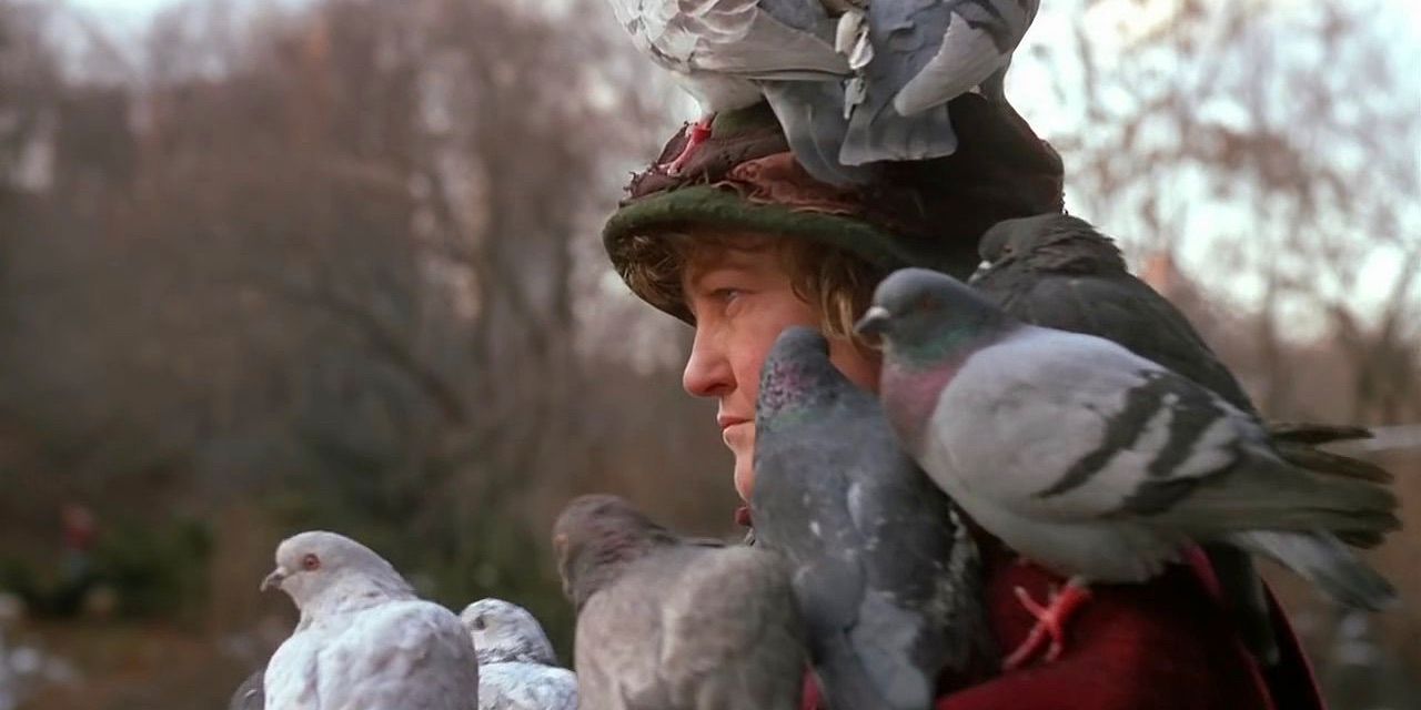 Home Alone 2 Pigeon Lady pasa la Navidad sola y estamos llorando ahora