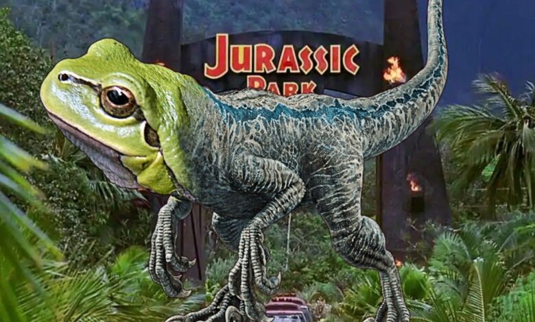 Jurassic Park: Por qué se usó el ADN de la rana para crear los dinosaurios