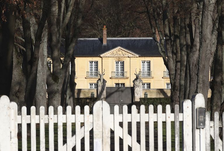 La Lanterne, residencia de Versalles donde Emmanuel Macron está confinado tras contagiarse de covid-19.
