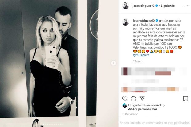 Jesé Rodríguez, Janira Barm