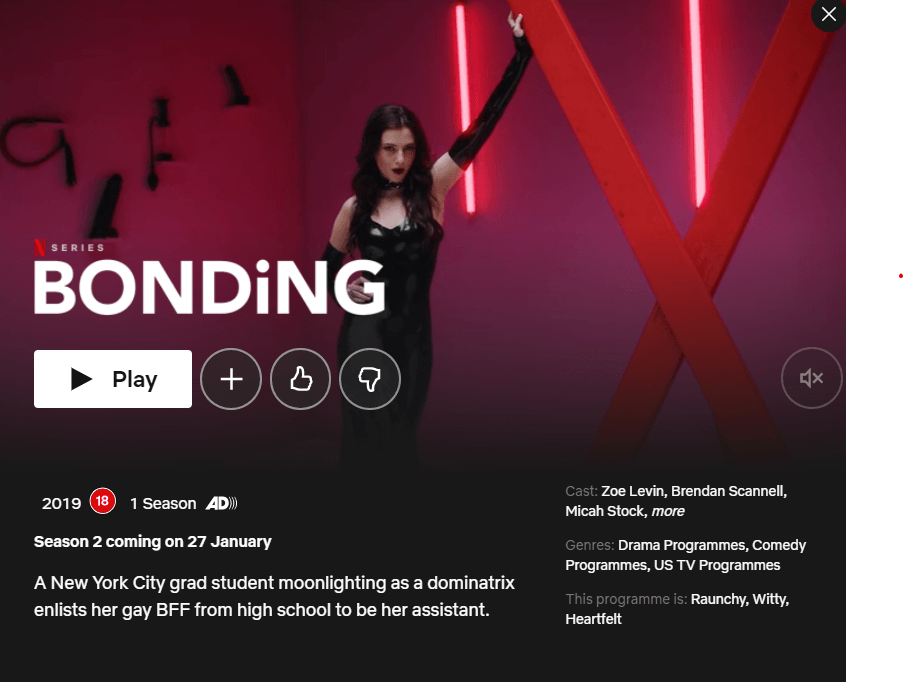 fecha de lanzamiento de Bonding temporada 2 netflix