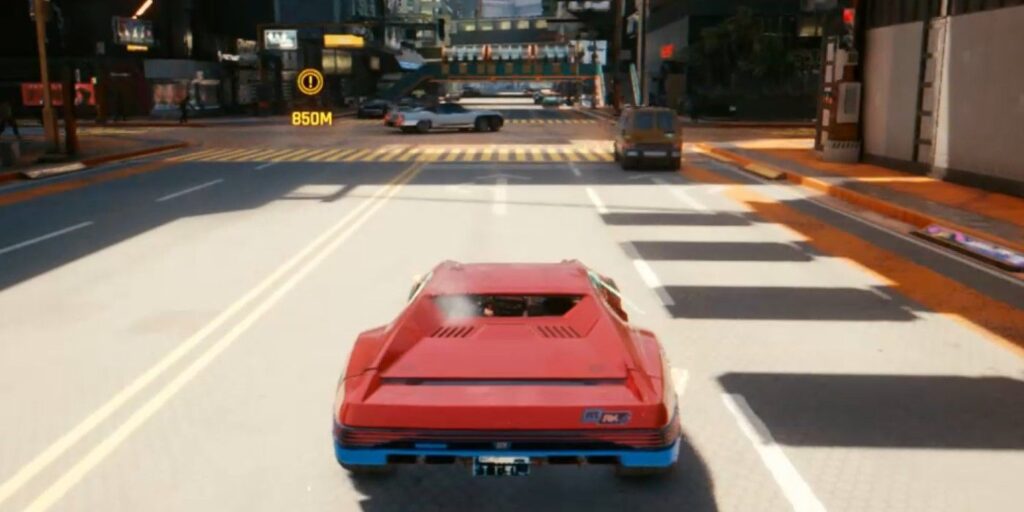 Los autos de Cyberpunk no valen nada (porque caminar es mucho mejor)