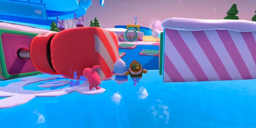 Los nuevos obstáculos del mapa de la temporada 3 de Fall Guys se ven hilarantemente caóticos