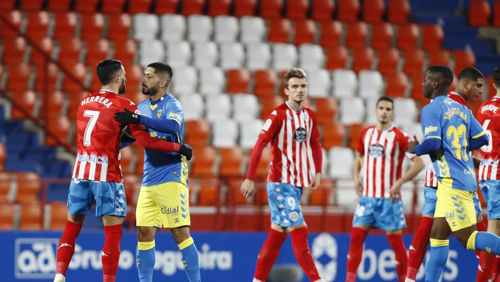 Lugo y Las Palmas se neutralizan a balón parado 1 Lugo y Las Palmas se neutralizan a balón parado 1