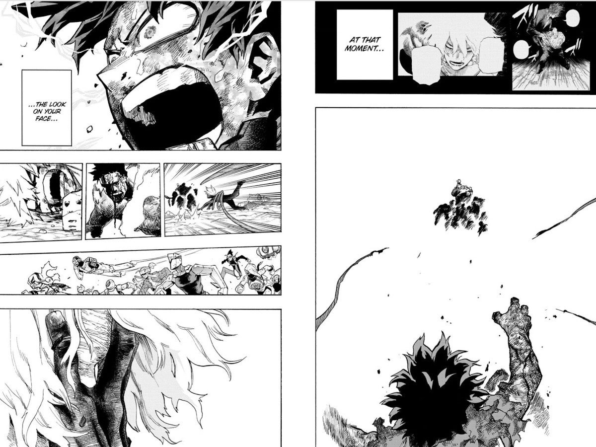 My Hero Academia Manga 295 Spoilers Izuku Midoriya salva a Tomura Shigaraki My Hero Academia Manga 295 Spoilers Izuku Midoriya salva a Tomura Shigaraki