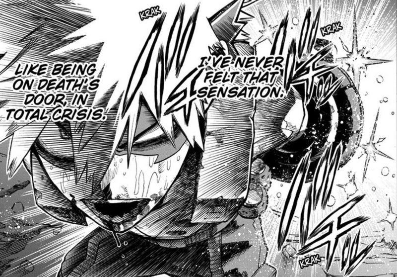 Aumento de poderes de My Hero Academia Bakugo Quirk