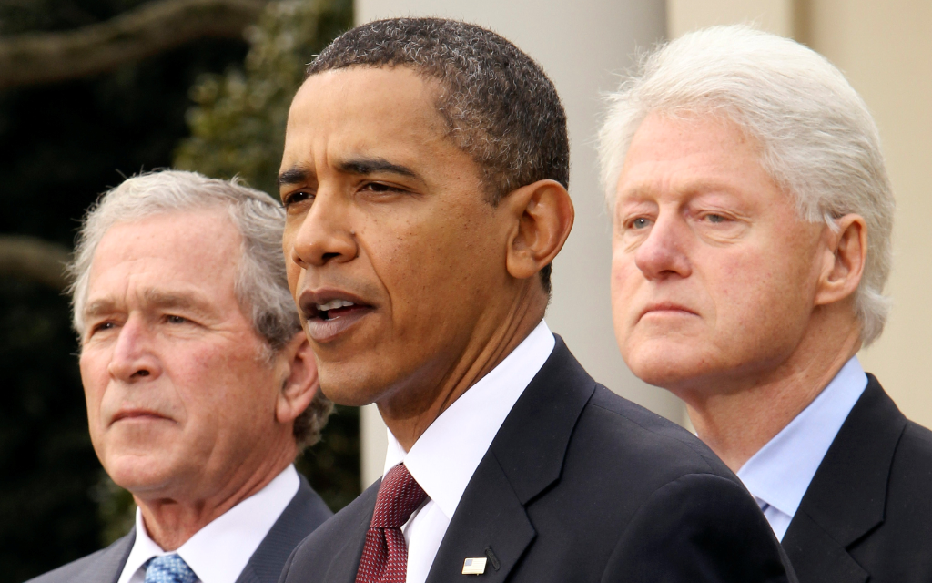 Obama, Bush y Clinton se ofrecen a vacunarse públicamente contra Covid-19 en EU