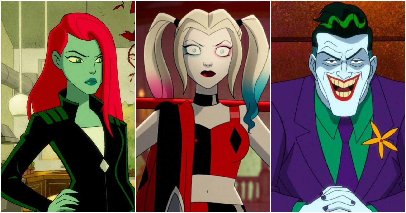 Personajes de Harley Quinn ordenados en sus casas de Hogwarts