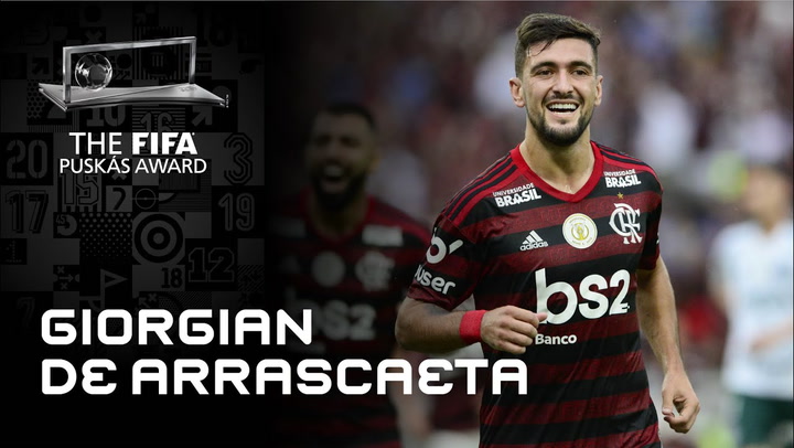 Gol de Giorgian De Arrascaeta - Finalista FIFA Puskas Award 2020