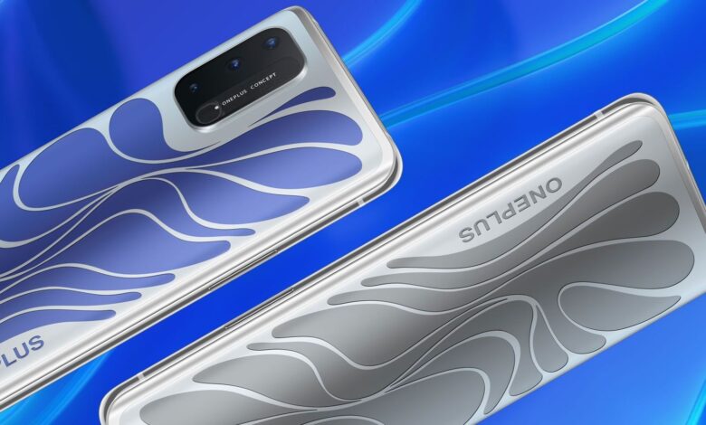 ¿Cómo y por qué cambia de color el teléfono inteligente OnePlus 8T Concept?