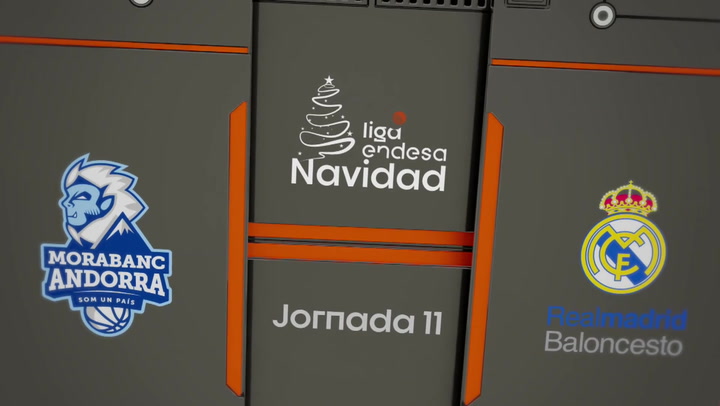 Resumen del MoraBanc Andorra - Real Madrid (69-75)