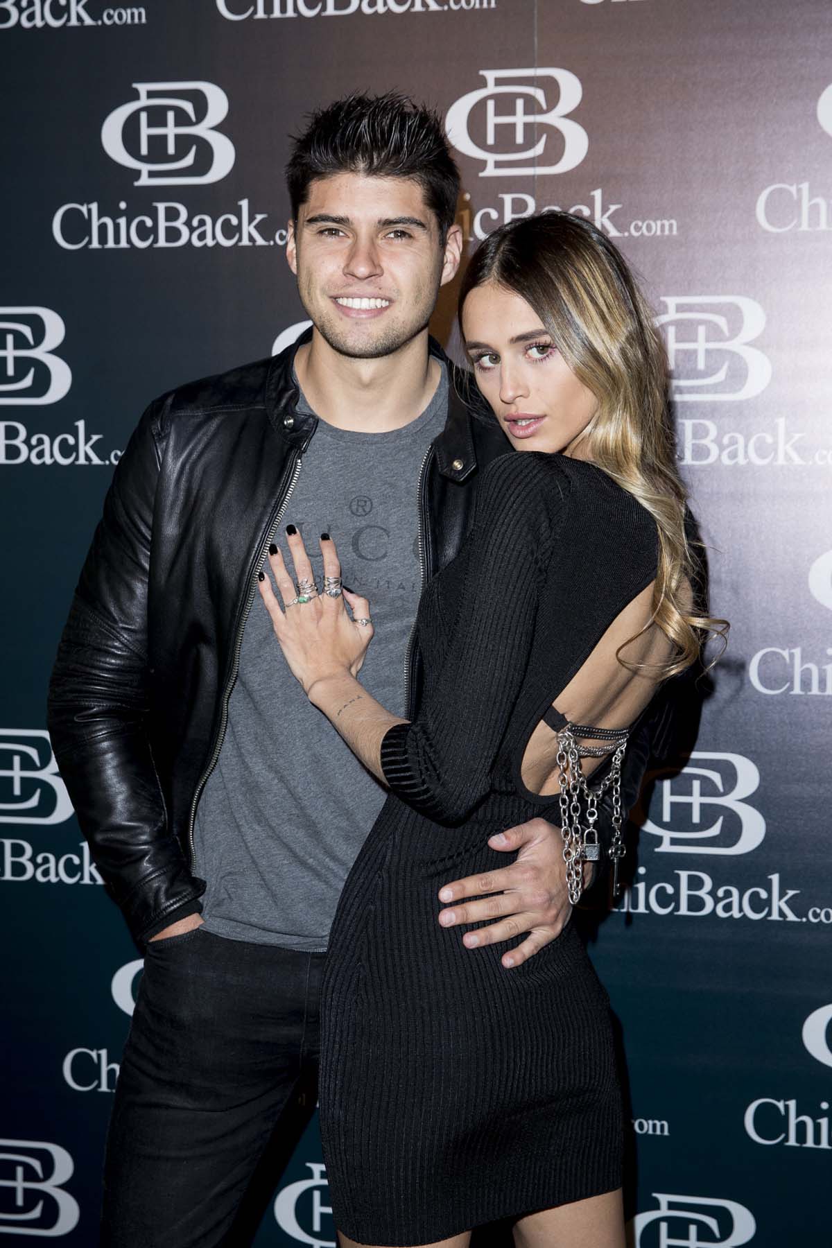 Javier Tudela and Marina Romero