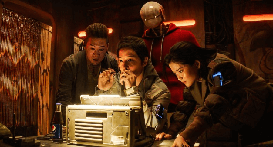 éxito de taquilla del espacio coreano barrenderos espaciales netflix kim tae ri