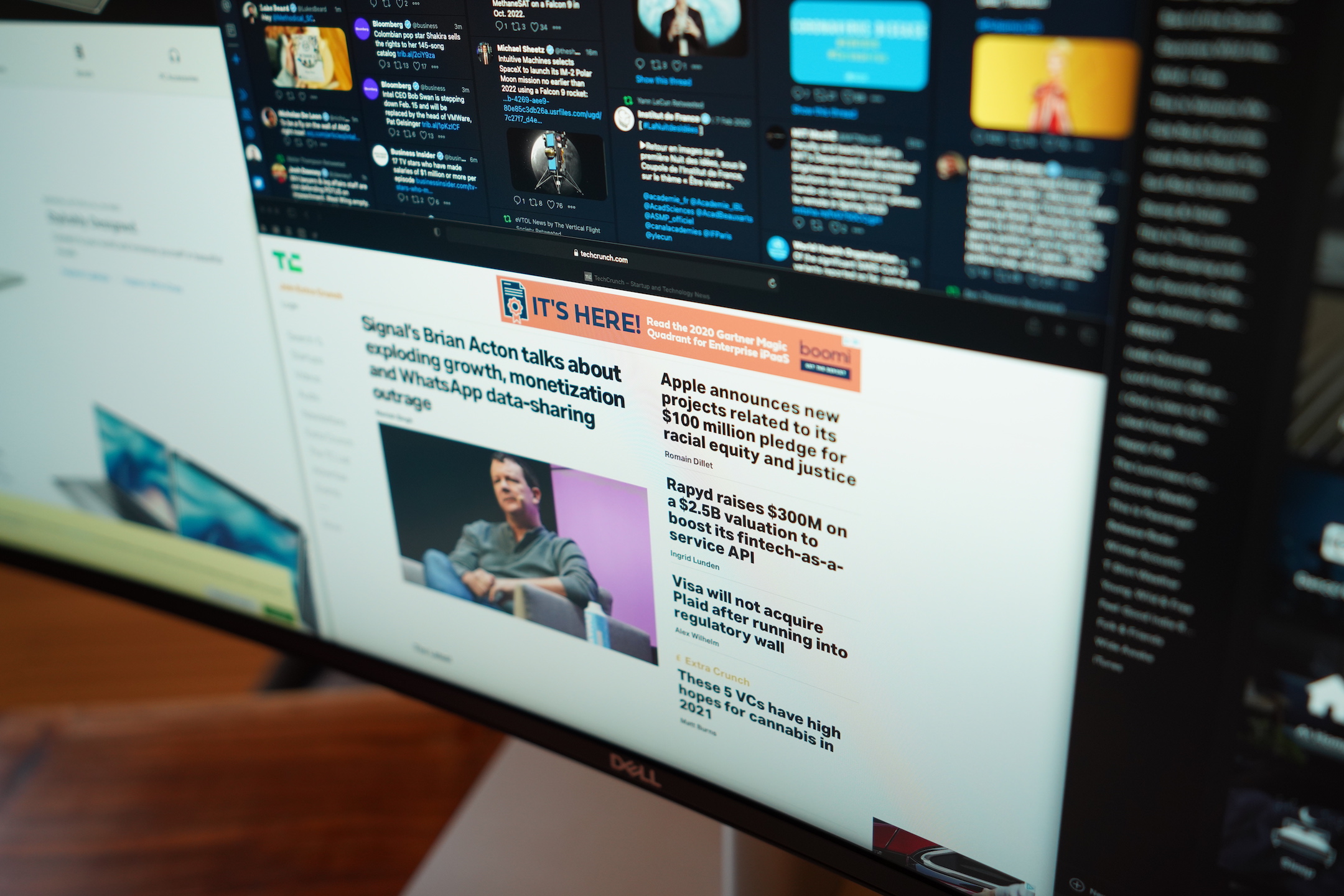 El monitor curvo de 40 pulgadas de Dell es perfecto para un centro de comando de oficina en casa 4 El monitor curvo de 40 pulgadas de Dell es perfecto para un centro de comando de oficina en casa 3
