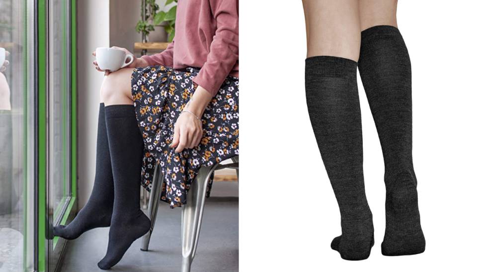 Protege los pies del frío con estos calcetines térmicos para hombre, mujer y niño