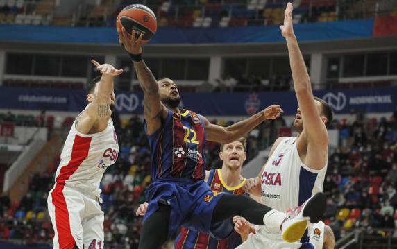 Higgins fue casi imparable para el CSKA.