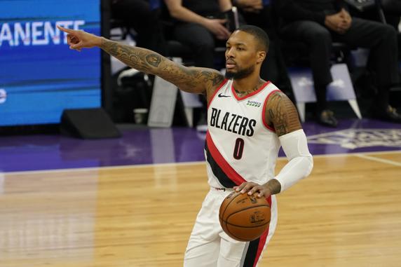 Damian Lillard, el líder de los Portland Trail Blazers