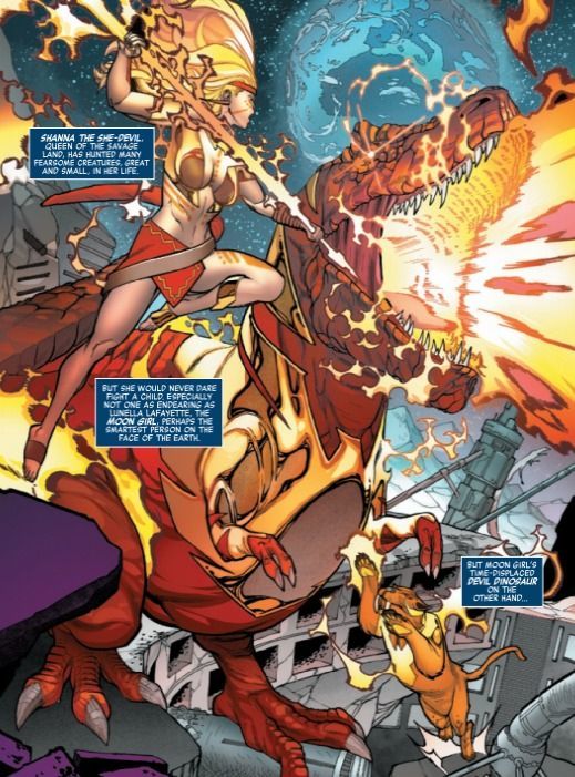 shanna luna niña diablo dinosaurio fénix