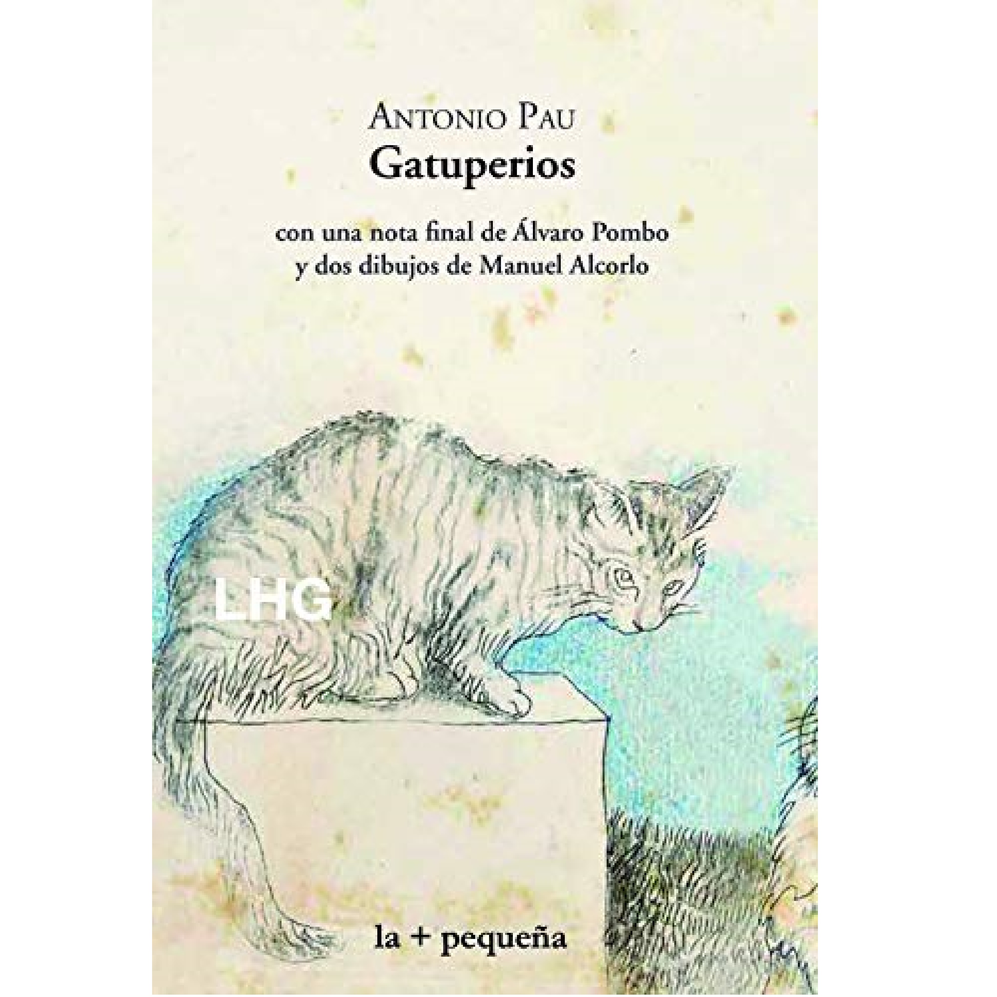Portada de 'Gatuperios', de Antono Pau.