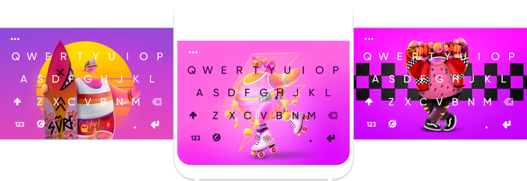 Fleksy agrega un mercado de arte para darle vida a su aplicación de teclado