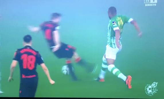 Illarramendi y Sidnei en la jugada en cuestión