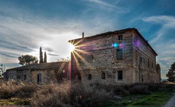 Finca de Vallmanya, al Segrià, en procés d’esfondrament.