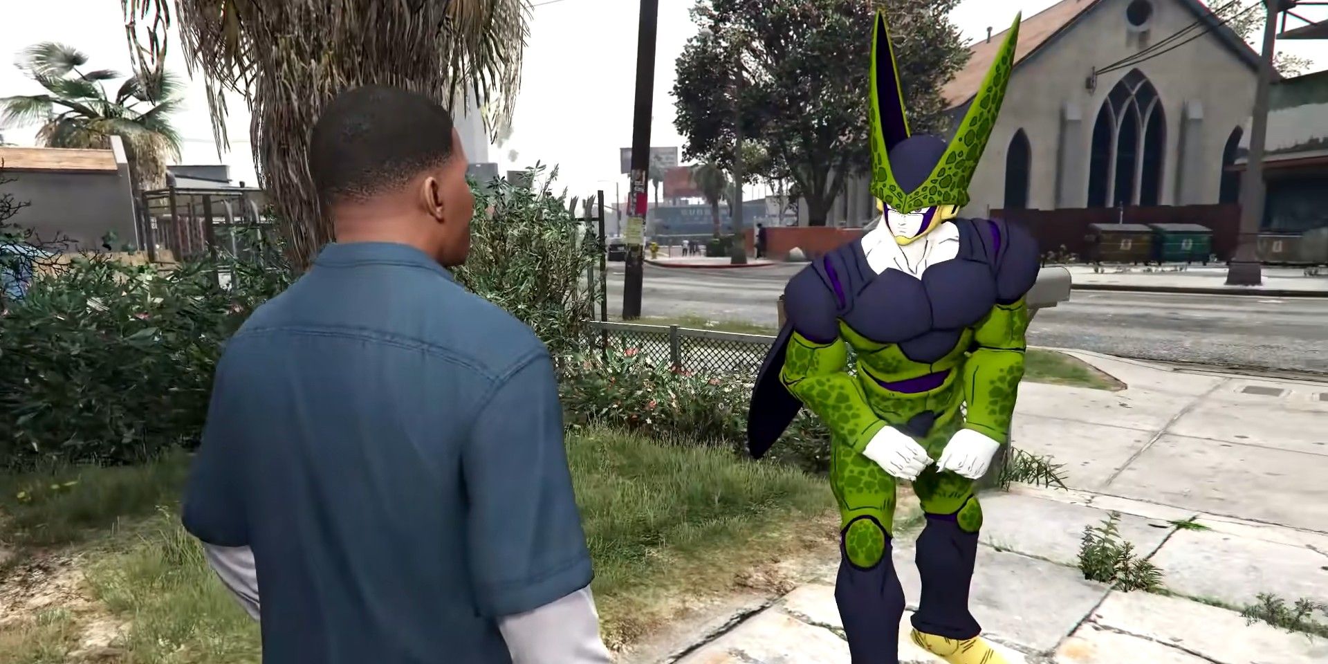 A los fanáticos de GTA 5 aparentemente les encanta que otros personajes asen a Franklin