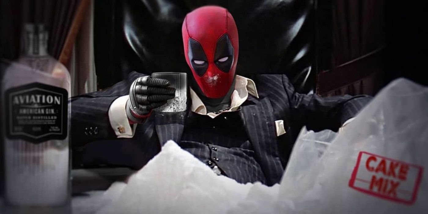 Deadpool se convierte en Scarface en un divertido arte cruzado
