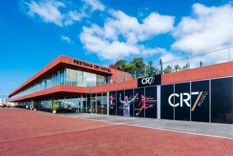 Exterior del Hotel Pestana CR7 Funchal, en Madeira, en una imagen de archivo de la compañía.