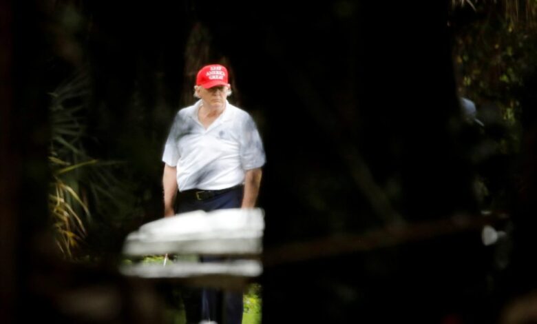 “Haremos algo, pero todavía no”: las primeras declaraciones de Trump tras dejar la Presidencia