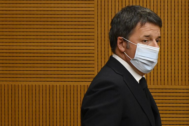 Matteo Renzi, exprimer ministro de Italia y líder de Italia Viva.