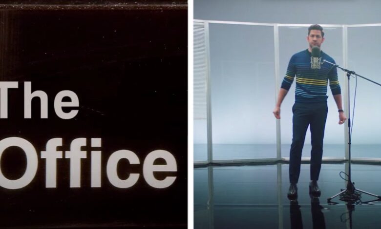John Krasinski revela la letra de la canción del tema de Office