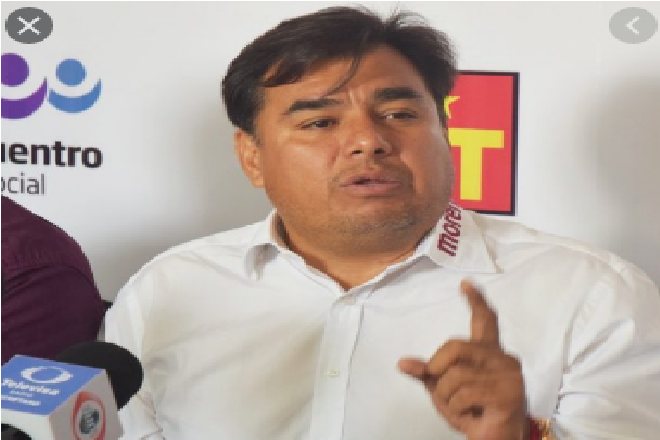 Juan Alvarado juega con fuego, “coquetea”  con Fuerza México, quiere chantajear a MORENA